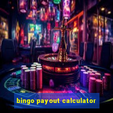 bingo payout calculator