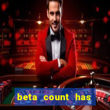 beta count has changed pt br