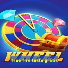 free fire teste gratis