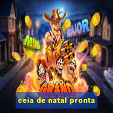 ceia de natal pronta