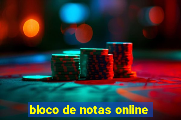 bloco de notas online