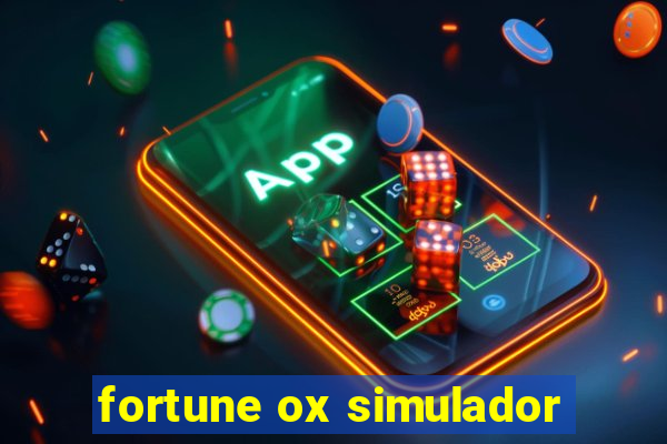 fortune ox simulador