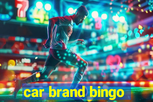 car brand bingo