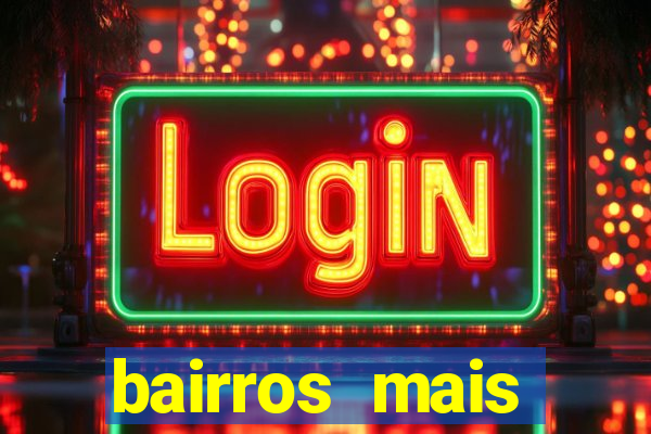 bairros mais perigosos de bh