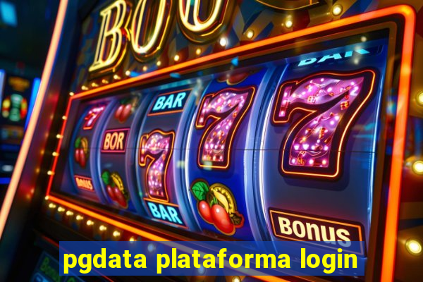 pgdata plataforma login