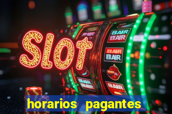 horarios pagantes fortune tiger madrugada