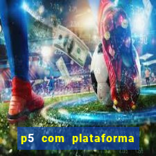 p5 com plataforma de jogos