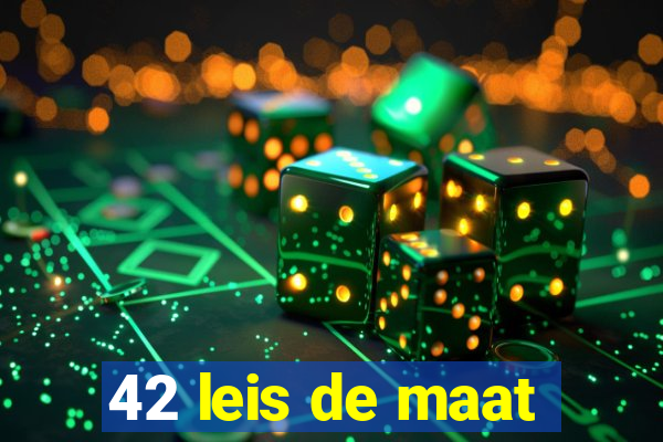 42 leis de maat