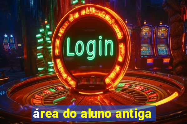 área do aluno antiga