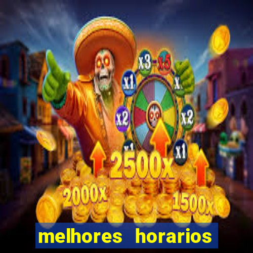 melhores horarios pagantes fortune tiger