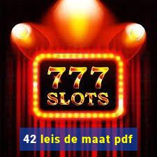 42 leis de maat pdf