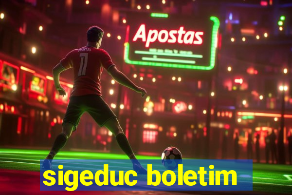 sigeduc boletim