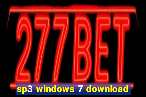 sp3 windows 7 download