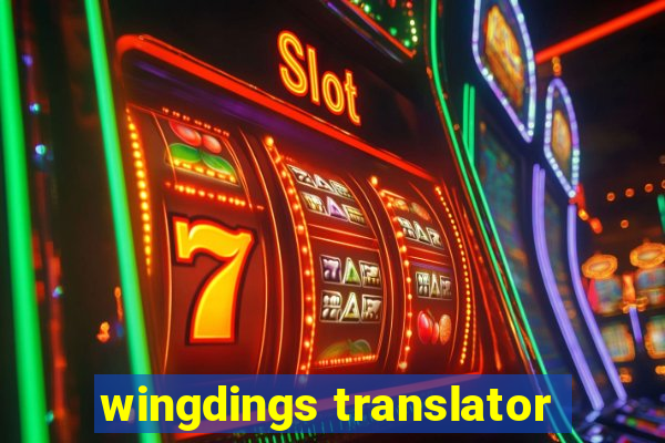 wingdings translator