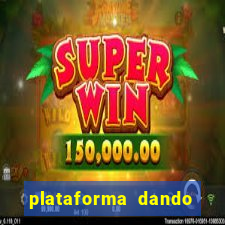 plataforma dando bonus de cadastro