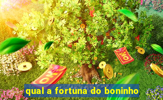 qual a fortuna do boninho