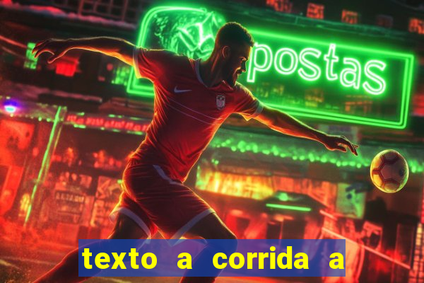 texto a corrida a lagarta lili
